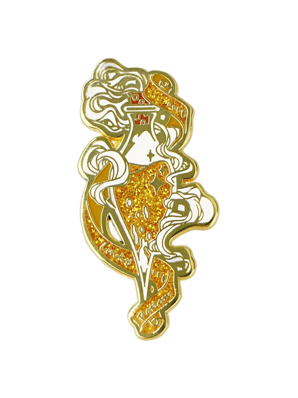 Harry Potter Felix Felicis Luck Potion HARD Enamel Pins 383-2